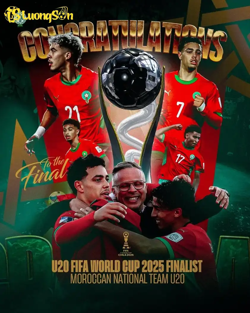 U20 Ma Rốc và hành trình thẳng tiến vào trận chung kết đầy ấn tượng.
