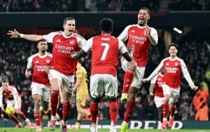 Arsenal phải nhờ tới loạt luân lưu để đánh bại Crystal Palace